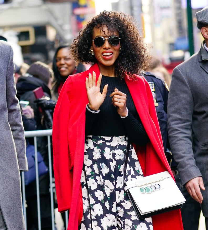 Kerry Washington Wears Her Curls 4 Different Ways in 1 Day | POPSUGAR ...