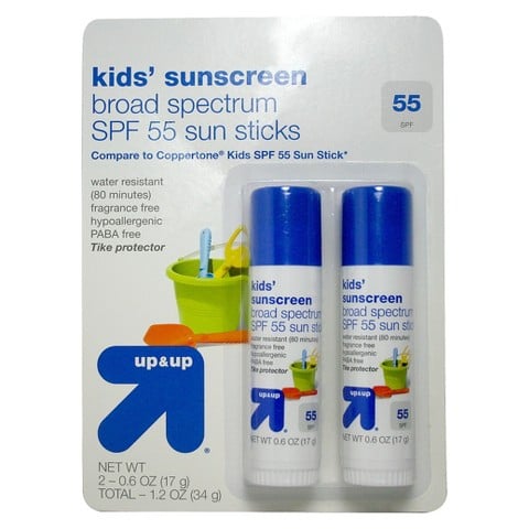 Up & Up Kids' Sunscreen Stick, SPF 55