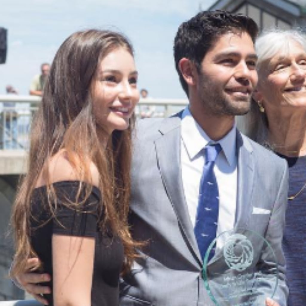 Meadow Walker Presents Adrian Grenier With Paul Walker Award