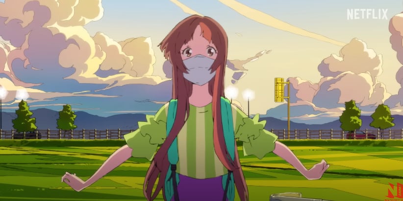 Watch the first trailer for Netflix's dizzying original anime