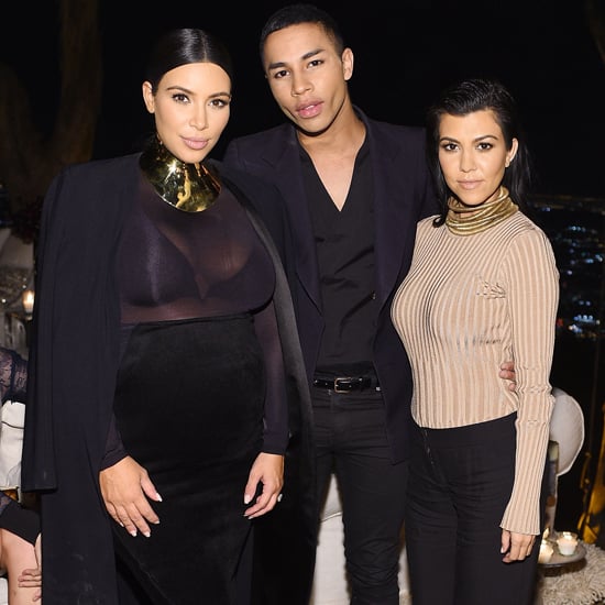 Celebrities wearing balmain t shirt