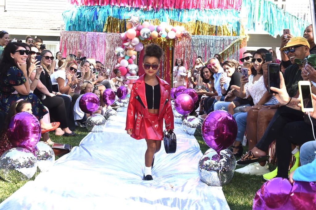 North West and Kim Kardashian at LOL Fashion Show 2018
