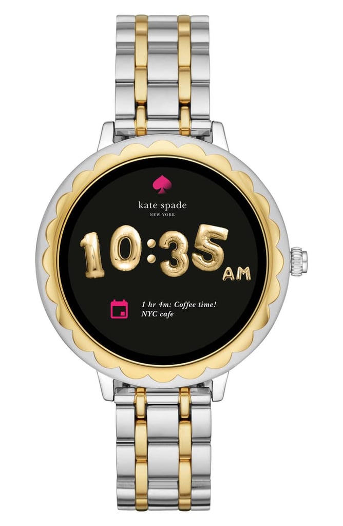 Kate Spade New York Scallop Two-Tone Touchscreen Bracelet Smart Watch