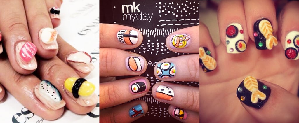 Sushi Nail Art