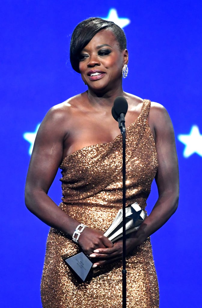 Pictured Viola Davis Best Pictures From The 2019 Critics Choice Awards Popsugar Celebrity