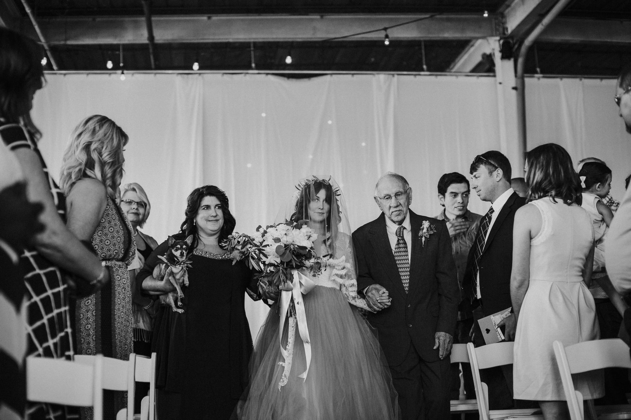 Bride Leaves Wheelchair to Walk Down the Aisle
