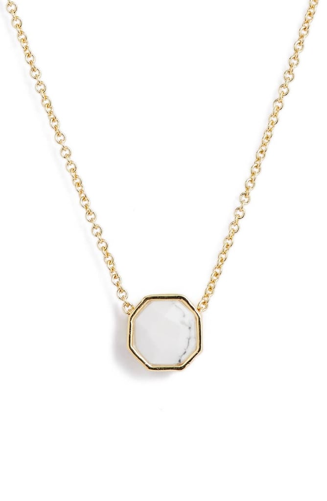 Gorjana Power Gemstone Charm Necklace ($48)