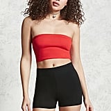 forever 21 cotton biker shorts