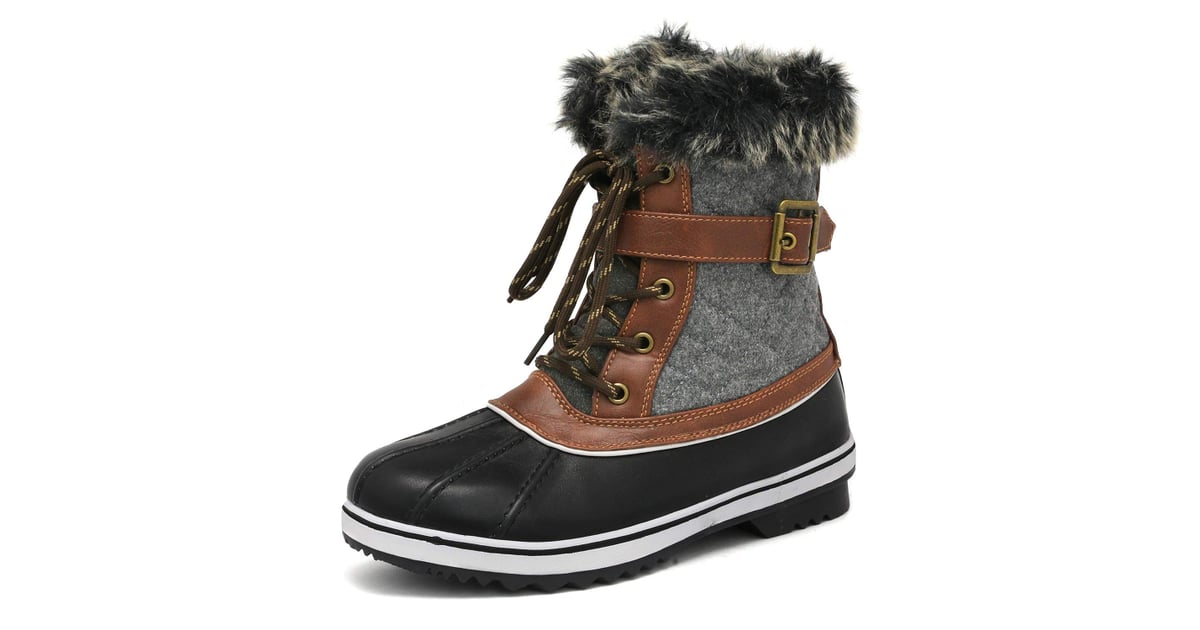 Mid Calf Winter Snow Boots 