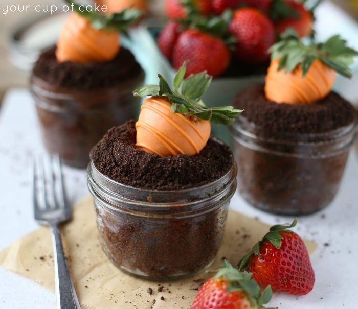 Garden Carrot Cupcakes