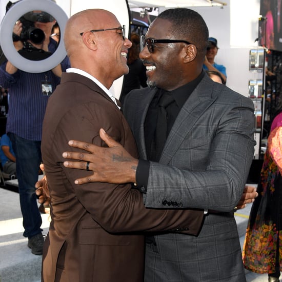 Dwayne Johnson and Idris Elba Friendship Pictures