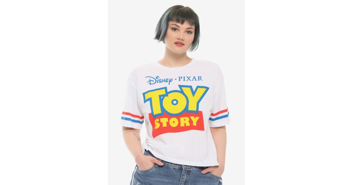 Disney Pixar Toy Story Logo Girls Athletic T Shirt Plus