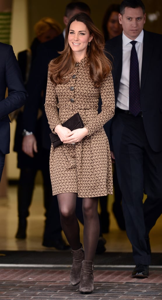 Kate Middleton in an Orla Kiely Dress | Kate Middleton Style | POPSUGAR ...