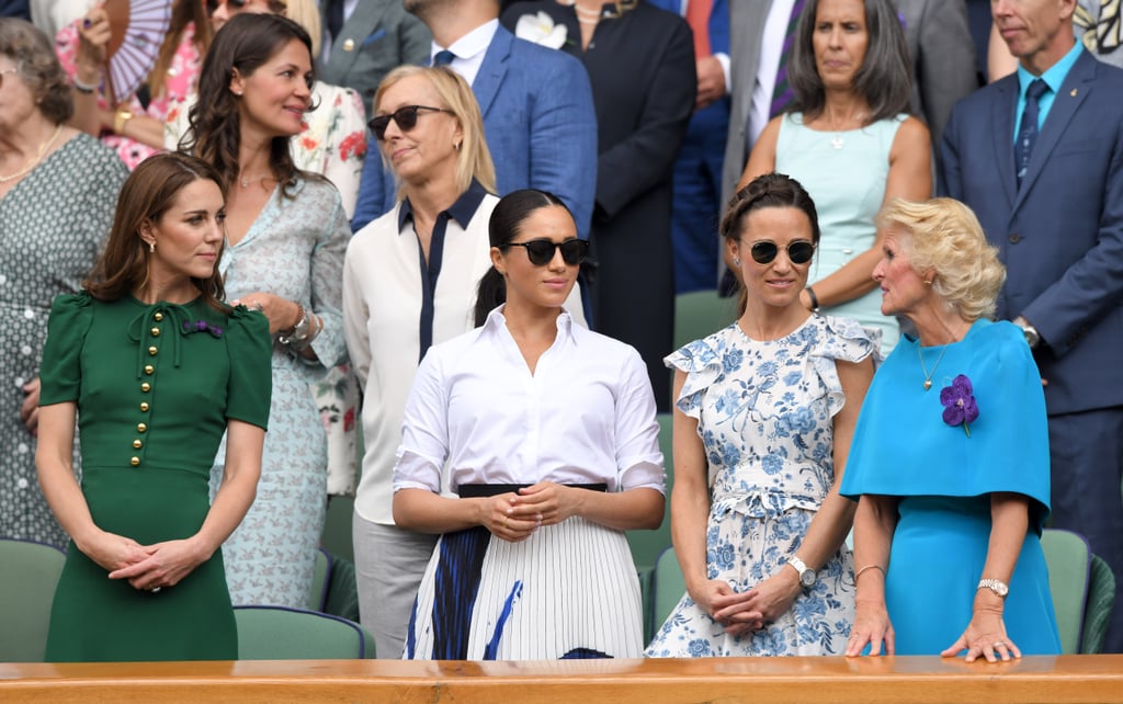 Meghan Markle and Kate Middleton at Wimbledon 2019 Pictures