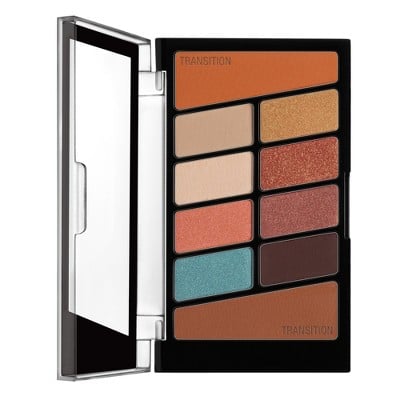 Colour Icon Eyeshadow 10-Pan Eyeshadow Palette in Not a Basic Peach