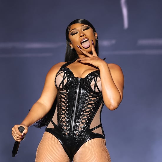 Megan Thee Stallion's Bedazzled Bodysuit in Brazil