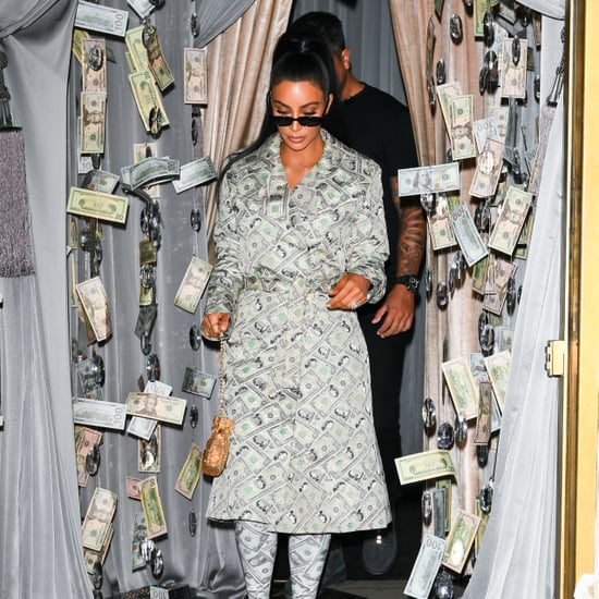 Kim Kardashian Money Outfit by Jeremy Scott 2018