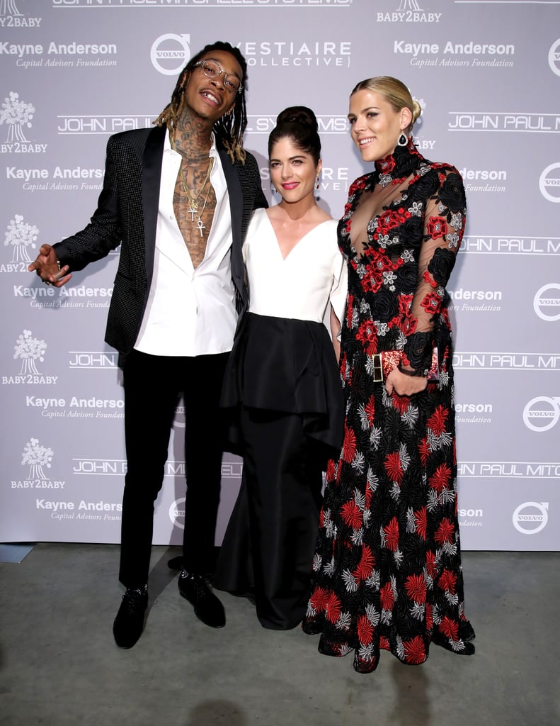 Pictured: Selma Blair, Busy Philipps, and Wiz Khalifa Pictured: Selma Blair, Busy Philipps, and Wiz Khalifa