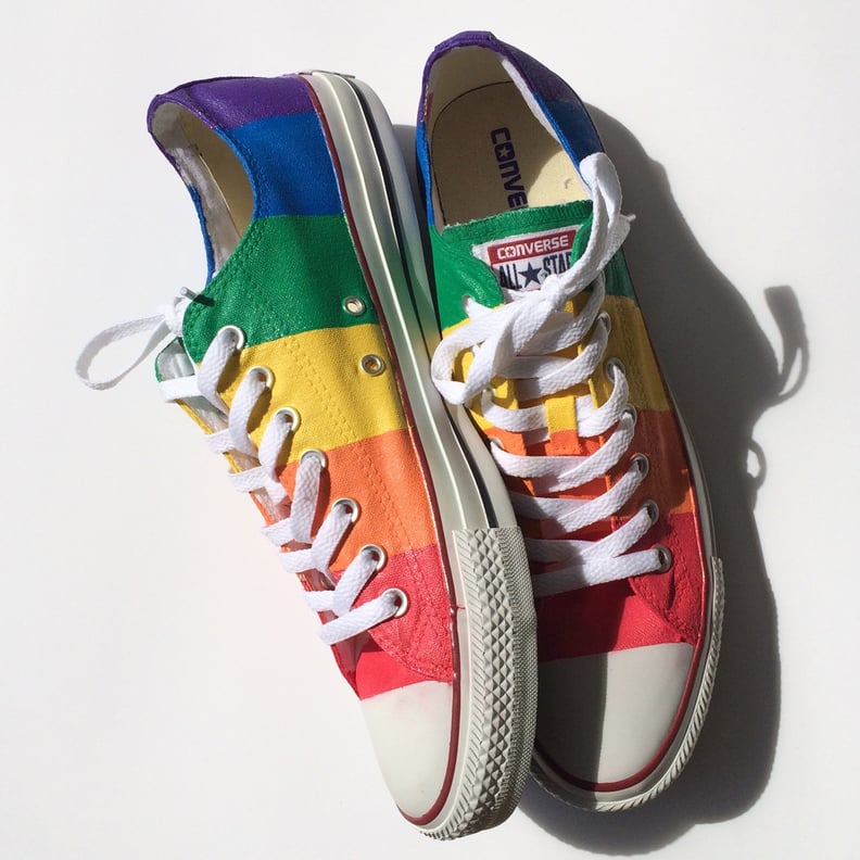 Gay Pride Converse Sneakers