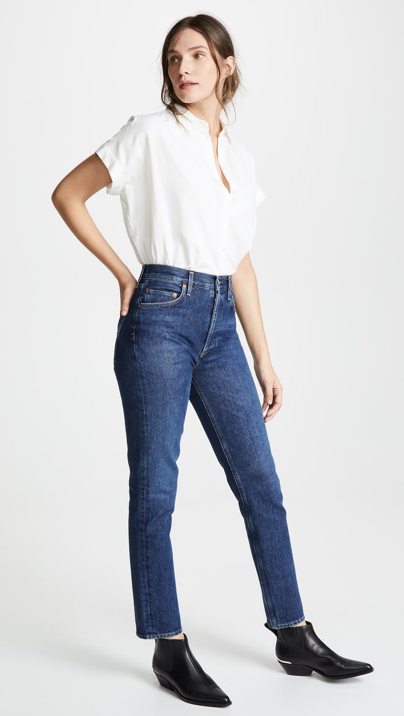 Agolde Remy High-Rise Straight Jeans