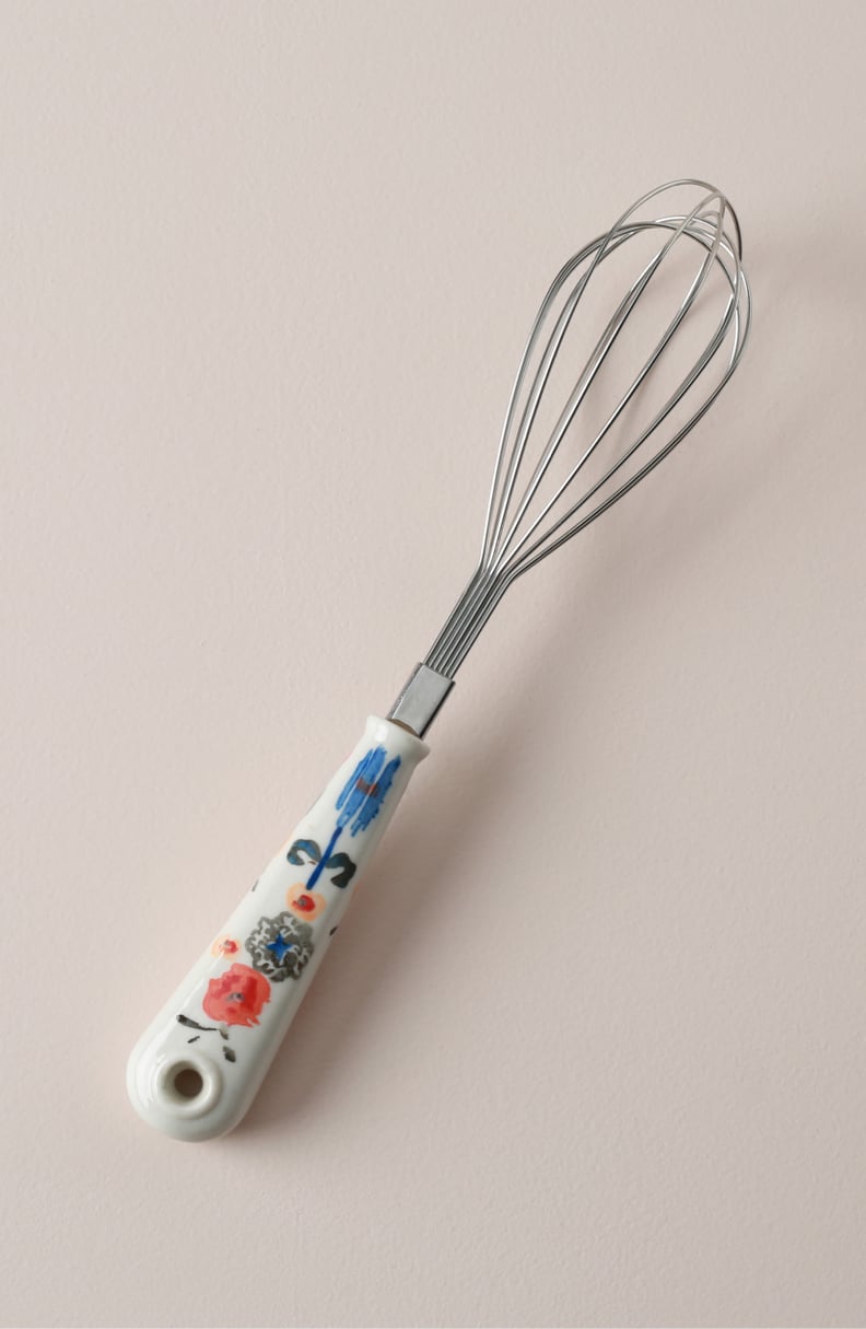 Anthropologie Home Daily Bakeware Floral Whisk