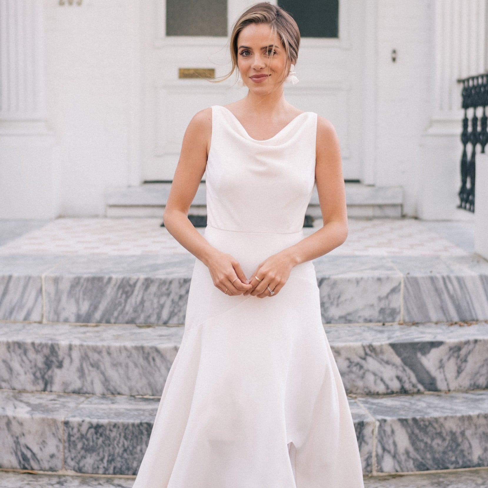 nordstrom white gown