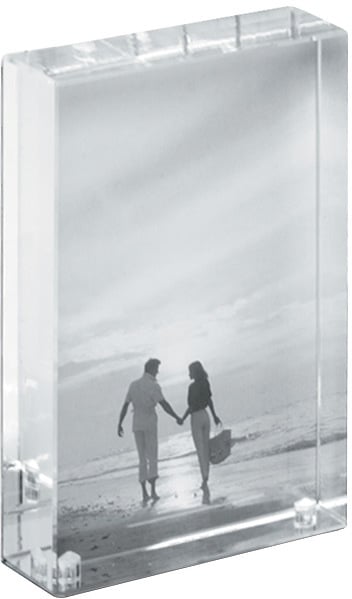 Clear Dimension Photo Frame ($50)