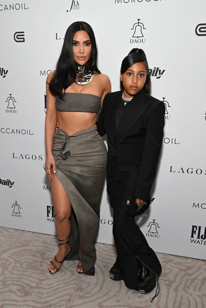 Kim Kardashian, North West Attend Fashion Los Angeles Awards