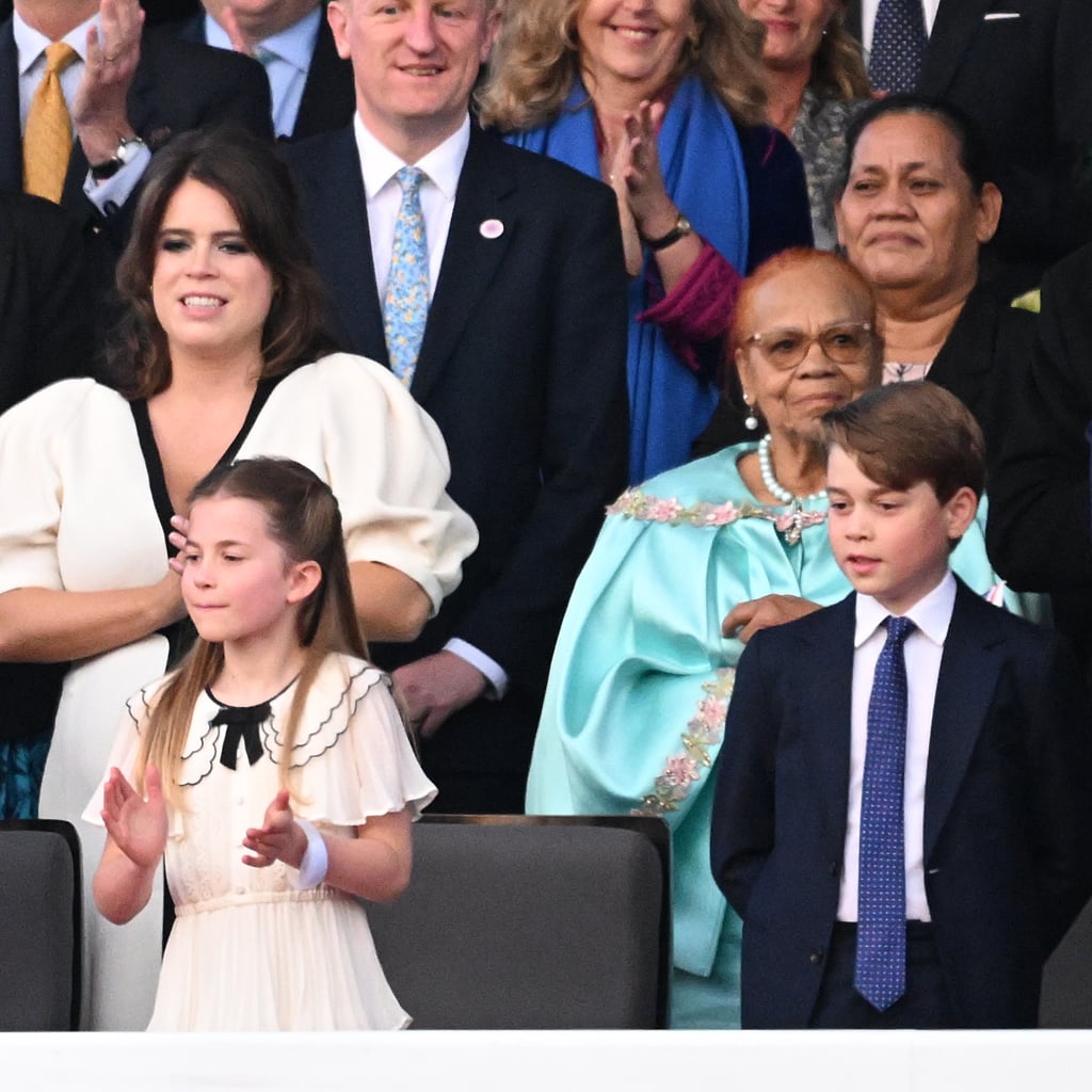 Prince George and Princess Charlotte at Coronation Concert