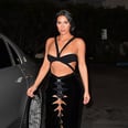 See the Underwear-Baring Dress Kim Kardashian Wore to a Friend's Wedding