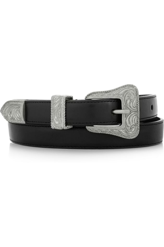 Saint Laurent Leather Belt ($445)