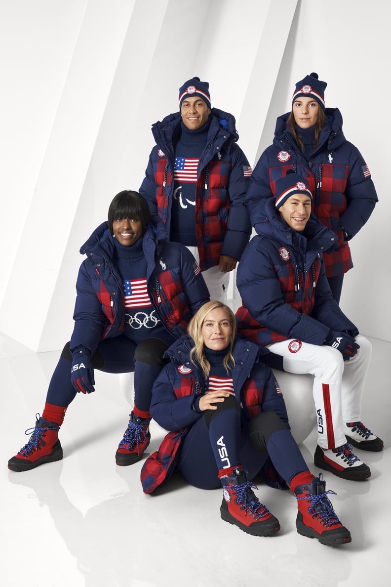Team USA in Ralph Lauren Winter Games 2022 Closing-Ceremony Outfits