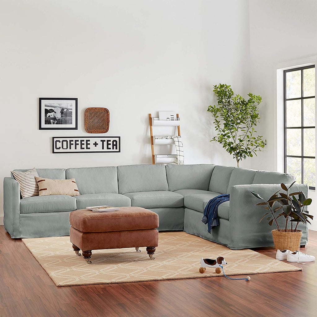 Left facing l shaped sale sectional