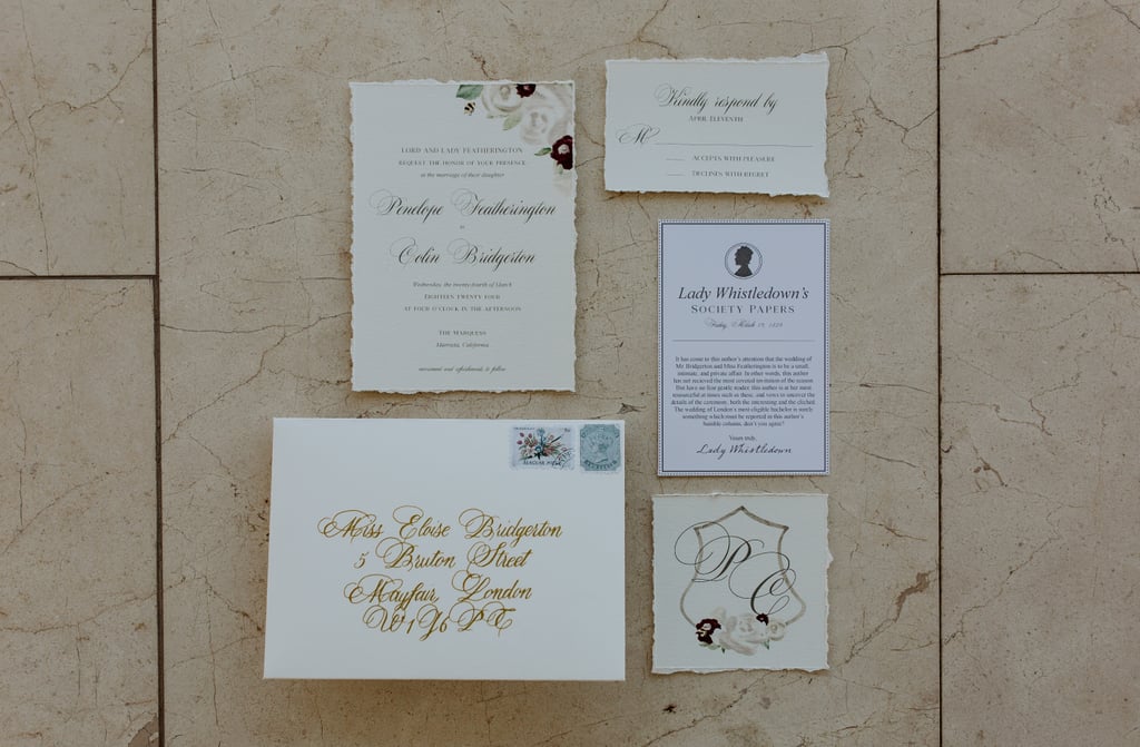 See Photos From This Bridgerton-Inspired Wedding Shoot