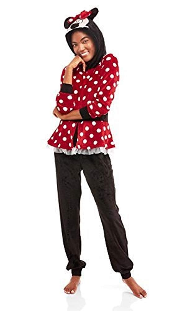 Disney Minnie Mouse Union Suit Onesie Pajama Costume