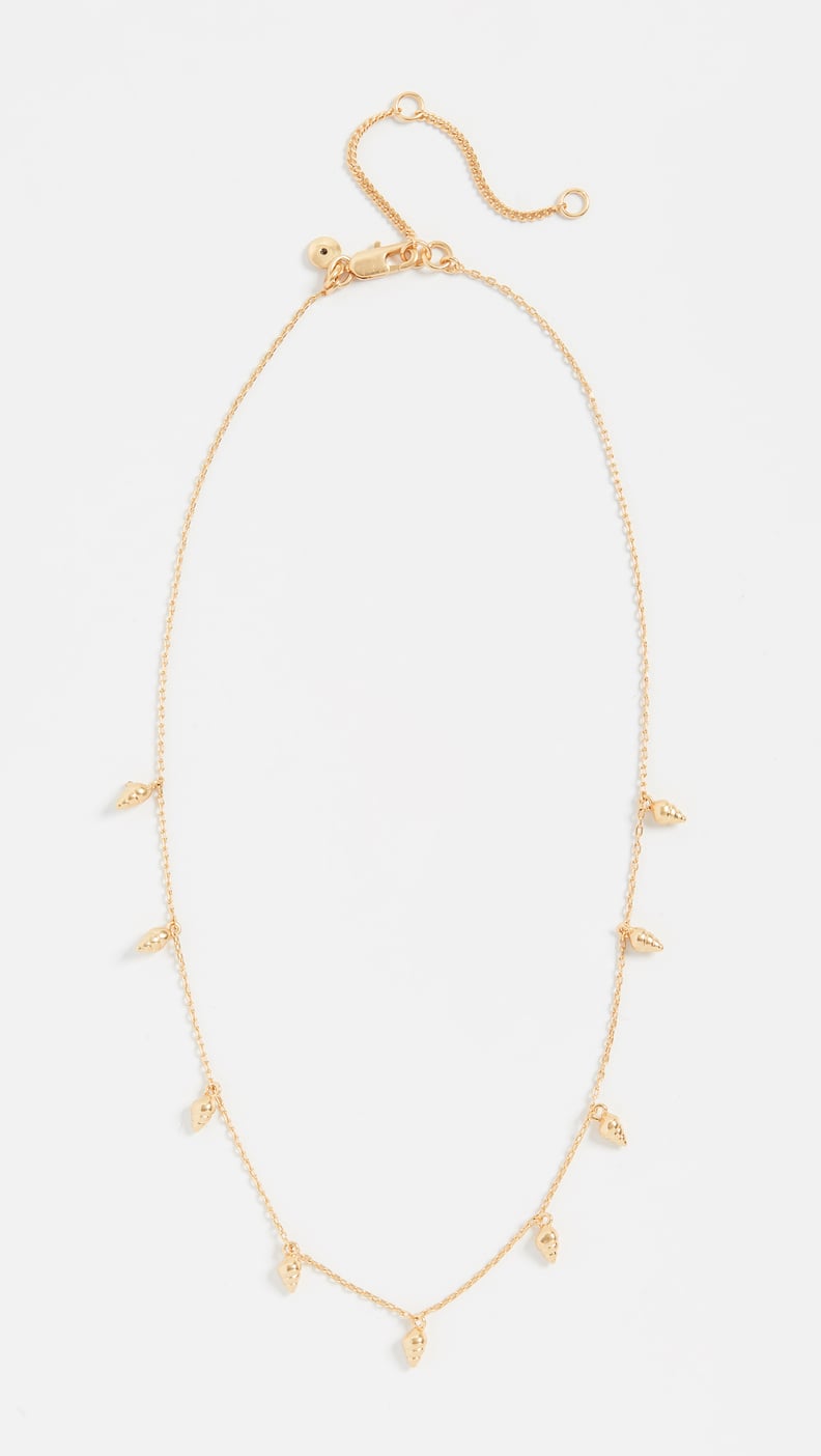 Madewell Delicate Tiny Shell Necklace