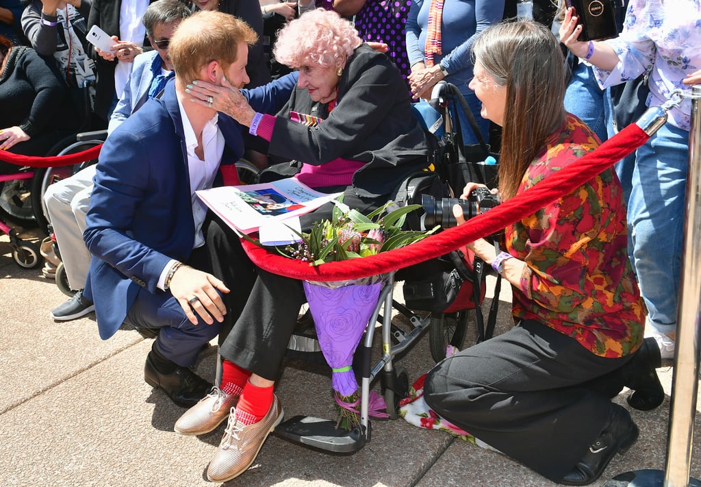 Prince Harry Meghan Markle Break Selfie Protocol in Sydney