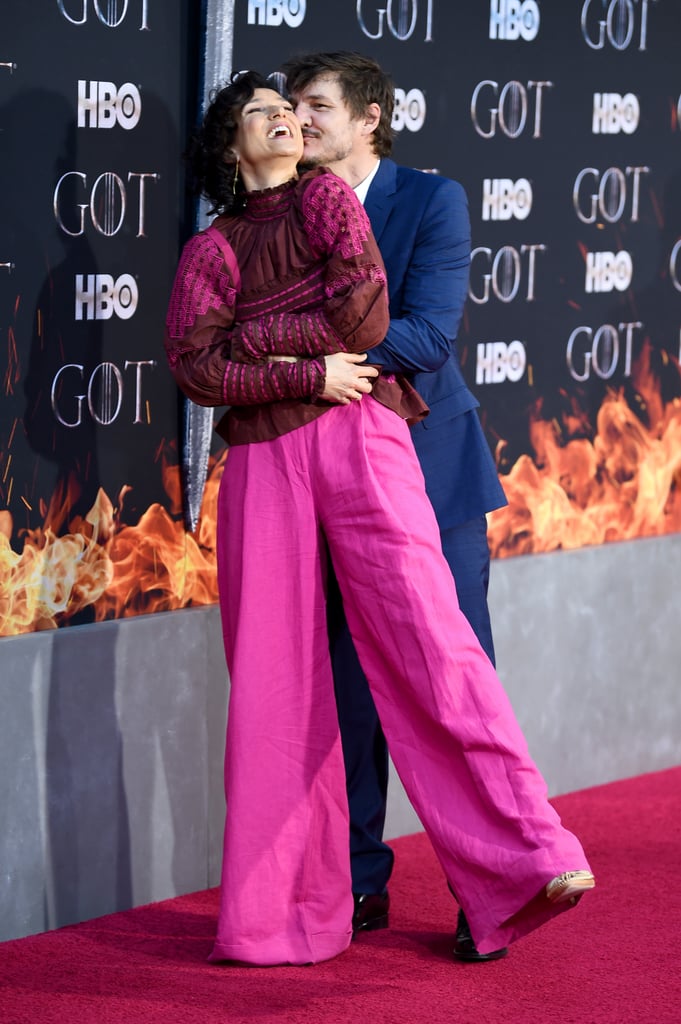 Indira Varma and Pedro Pascal