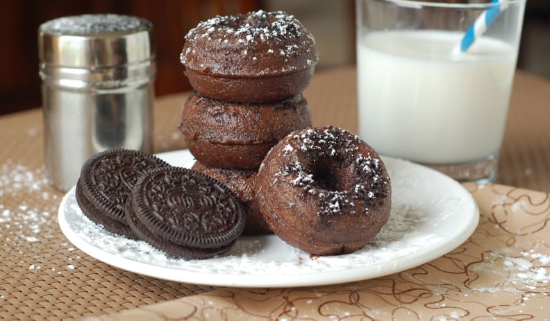 Chocolate Oreo Doughnuts