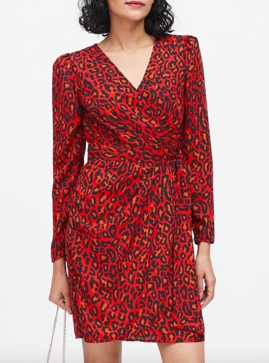 Print Puff-Sleeve Wrap Dress | 25 