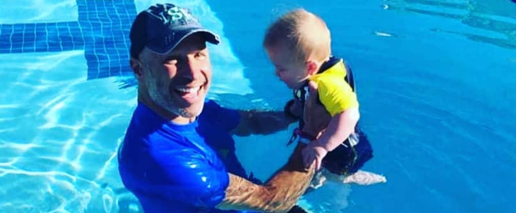 Morgan Miller's Son Easton in Swim Lessons at 6 Months