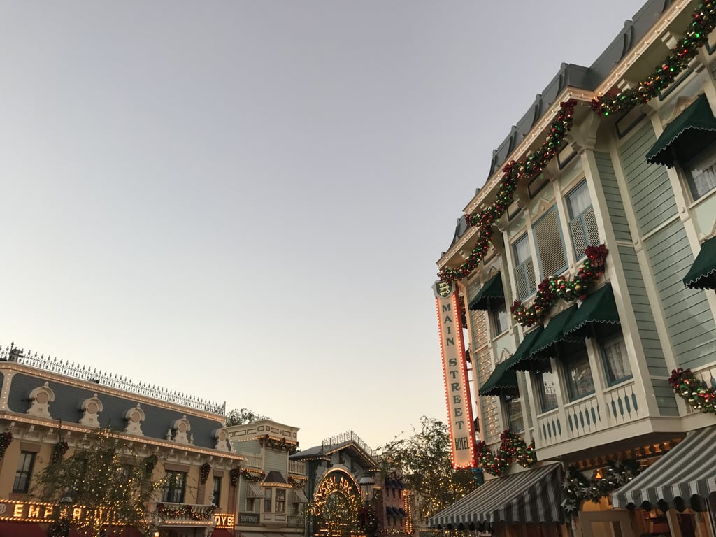 Disneyland stores are open for an hour past closing.