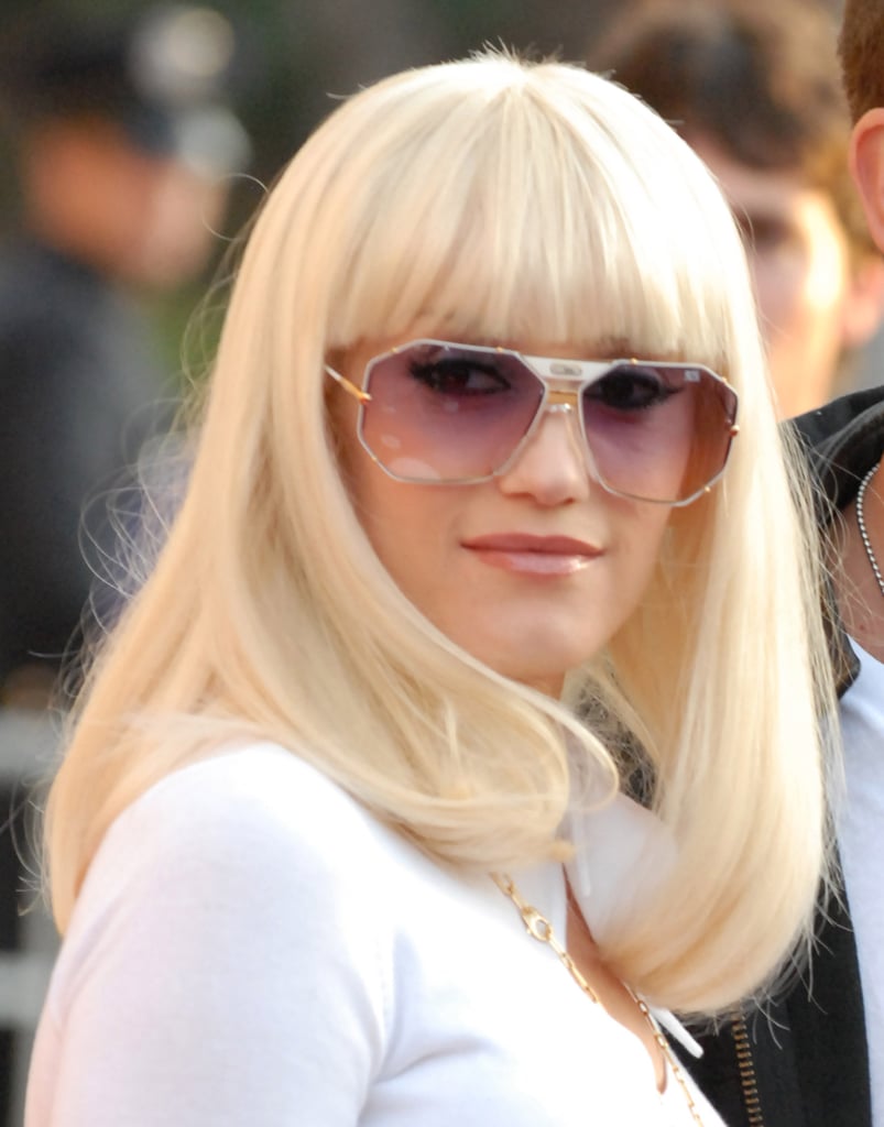 Gwen Stefani Platinum Blonde Hair Color Ideas Popsugar Beauty