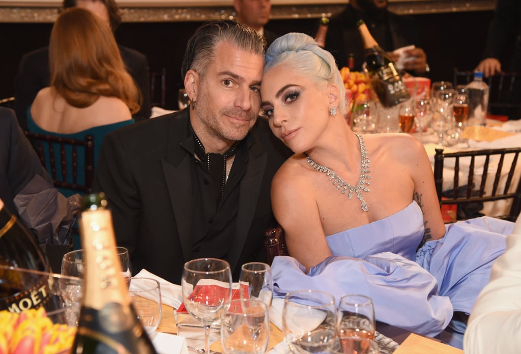 Pictured: Christian Carino and Lady Gaga