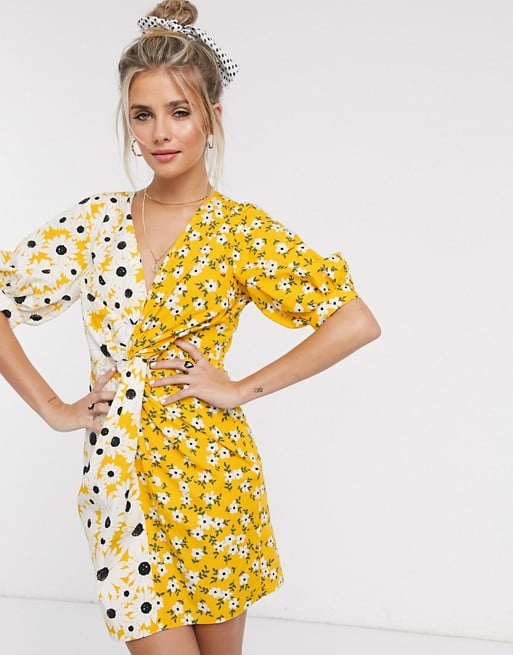 ASOS DESIGN Twist Mini Dress