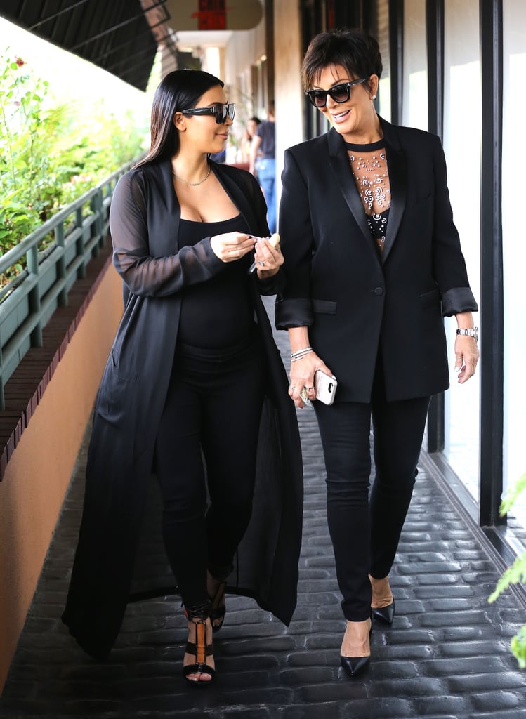 Kim Kardashian and Kris Jenner in LA August 2015 | Pictures