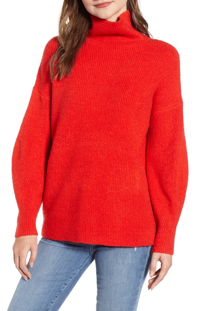 French Connection Urban Flossy Cowl Neck Sweater