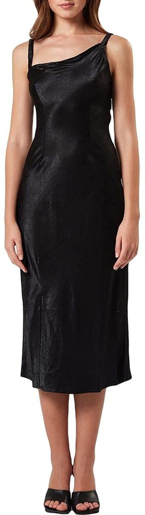 For Fancy Evening Wear: Charlie Holiday Veronica Satin Cocktail Midi Dress