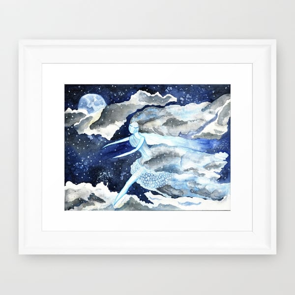 Winter Fairy Print ($32)