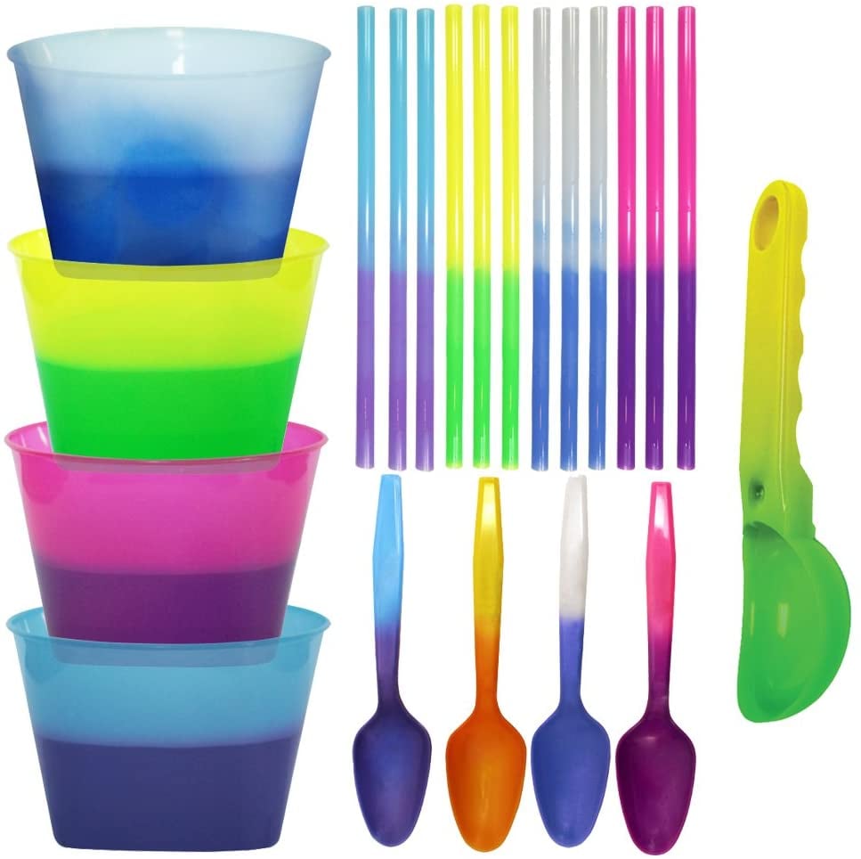 Colour Changing Reusable Ice Cream Kit